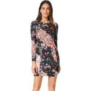Black Halo Lively floral Mini Dress 4